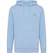 Iqoniq Rila Lightweight Hoodie aus recycelter Baumwolle, sky blue, XXS