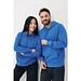 Iqoniq Rila Lightweight Hoodie aus recycelter Baumwolle, Königsblau, L