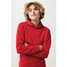 Iqoniq Yengo Hoodie mit Seitentaschen aus rec. Baumwolle, rot, XS