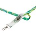 Addie Sublimation Lanyard mit Sicherheitsverschluss aus recyceltem PET Kunststoff, weiss, 20mm