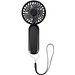 Aervia Tragbarer Ventilator aus recyceltem Kunststoff, schwarz