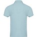 Akoya Poloshirt aus GRS-recyceltem Frottee Unisex, Cloud Blue, L