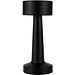 Aludra Wiederaufladbare dimmbare Tischlampe mit 3 Lichtmodi, schwarz