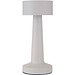 Aludra Wiederaufladbare dimmbare Tischlampe mit 3 Lichtmodi, weiss