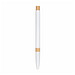 Aluminium-Kugelschreiber BAMBOO SYMPHONY,weiß