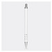 Aluminium-Kugelschreiber BUKAREST,weiß