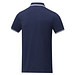 Amarago Polo mit abgesetztem Rand für Herren, navy, 3XL