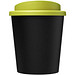 Americano® Espresso Eco 250 ml recycelter Isolierbecher, schwarz/limone