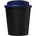 Americano® Espresso Eco 250 ml recycelter Isolierbecher, schwarz/blau