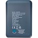 Asama 5000 mAh Typ-C Powerbank aus recyceltem Kunststoff, Hale Blue