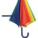 Automatik-Stockschirm, Blau/Grün/Rot/Gelb