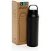 Aviana™ Rowan RCS recycelte Wasserflasche 470ml, schwarz