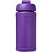 Baseline® Plus 500 ml Sportflasche mit Klappdeckel, lila