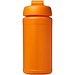 Baseline® Plus 500 ml Sportflasche mit Klappdeckel, orange