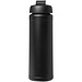 Baseline® Plus 750 ml Flasche mit Klappdeckel, schwarz/schwarz