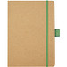 Berk A5 Notizbuch aus recyceltem Papier, grün
