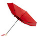 Birgit 21 Zoll faltbarer winddichter Regenschirm aus recyceltem PET, rot
