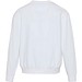 Boris Oversize Sweatshirt mit Rundhalsausschnitt aus recycelter 280 g/m2 Bio Baumwolle (OCS), unisex, weiss, L