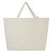 Cannes 200 g/m² Shopper Tragetasche aus recyceltem Material 10L, natur