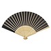 Carmen Handfächer, schwarz