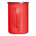Emaille Tasse, rot