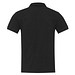 Emerald Polo Unisex aus recyceltem Material, schwarz, L