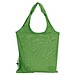 Faltbare Einkaufstasche aus Baumwolle, grün