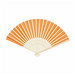 Faltbarer Fächer BAMBOO COOL,orange