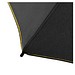 FARE® Automatik Taschenschirm Stylo, schwarz/gelb
