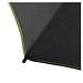 FARE® Automatik Taschenschirm Stylo, schwarz/limette