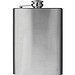 Flachmann aus Edelstahl, 237 ml, grau