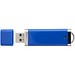 Flat USB-Stick, blau, 64GB