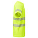 Funktionsshirt Tauri mit kurzen Ärmeln, XXL, fluor yellow