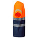 Funktionsshirt Tauri mit kurzen Ärmeln, XXL, navy/fluor orange