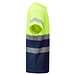 Funktionsshirt Tauri mit kurzen Ärmeln, XXL, navy/fluor yellow