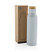 Gaia Vakuumflasche aus RCS recyceltem Stainless-Steel, weiß