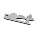 ROMINOX® Key Tool Cargo Ship / Containerschiff (19 Funktionen) im Motiv-Mäppchen Frohe Ostern, grün