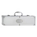 Grillbestecke im Alukoffer, Silber