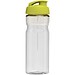 H2O Active® Base 650 ml Sportflasche mit Klappdeckel, transparent/limone