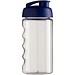 H2O Active® Bop 500 ml Sportflasche mit Klappdeckel, transparent/blau