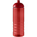 H2O Active® Eco Treble 750 ml Sportflasche mit Stülpdeckel, rot, rot