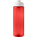 H2O Active® Eco Vibe 850 ml Sportflasche mit Klappdeckel, rot, weiß