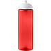H2O Active® Eco Vibe 850 ml Sportflasche mit Stülpdeckel, rot, weiß