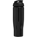 H2O Active® Tempo 700 ml Sportflasche mit Klappdeckel, schwarz/schwarz