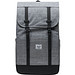 Herschel Retreat recycelter Rucksack 23 L, heather grau