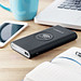 Induktions Powerbank Touch, 8.000 mAh, schwarz