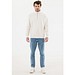 IQONIQ Elgon Quarter-Zip-Sweater, ivory white, L
