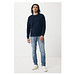 Iqoniq Etosha Lightweight Sweater aus recycelter Baumwolle, navy blau, S