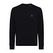 Iqoniq Etosha Lightweight Sweater aus recycelter Baumwolle, schwarz, S