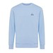 Iqoniq Etosha Lightweight Sweater aus recycelter Baumwolle, sky blue, M